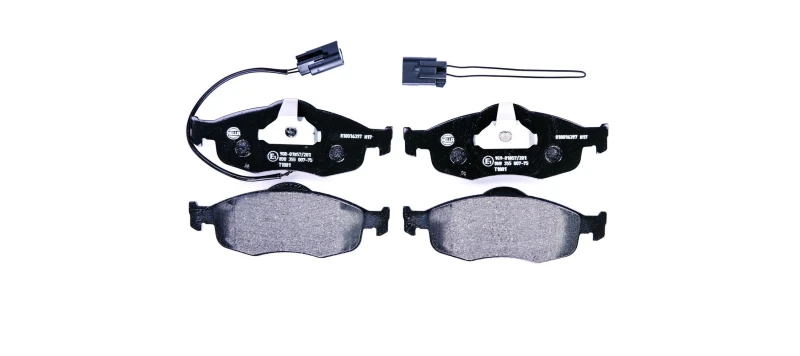 Image of HELLA Brake pad set HELLA 8DB 355 007-751