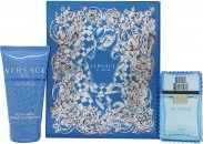 image of Versace Man Eau Fraiche Gift Set 30ml Eau de Toilette + 50ml Shower Gel