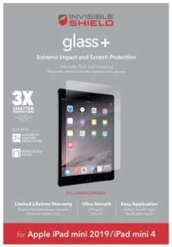 image of Zagg InvisibleShield Glass+ Apple iPad Mini Screen Protector