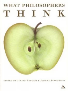 Image of What Philosophers Think by J. G Baggini and Jeremy Stangroom Book
