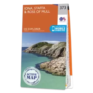 Image of Map of Iona, Staffa & Ross of Mull