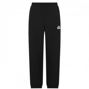 image of Lonsdale Closed Hem Woven Pants Junior Boys - Black