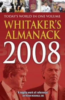Image of Whitakers Almanack 2008 by Inna Ward Hardback