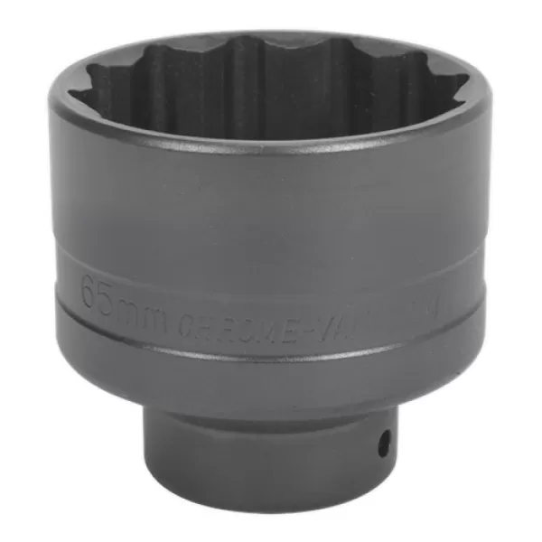 image of Genuine SEALEY SX0150 Impact Socket 65mm 12-Point 3/4Sq Drive