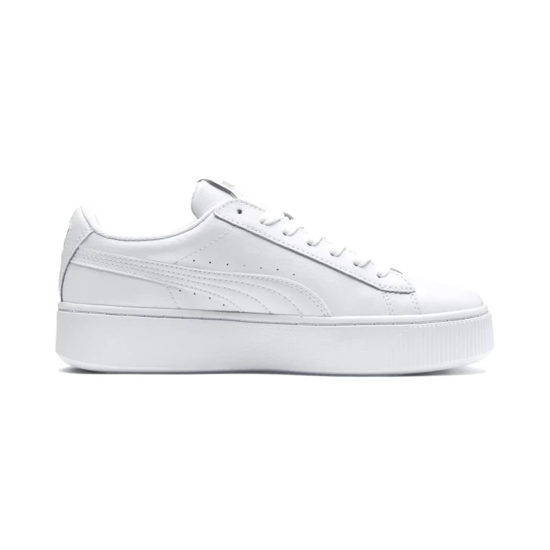 Image of Puma Womens Trainers Puma Vikky Stacked Blanc Female 37