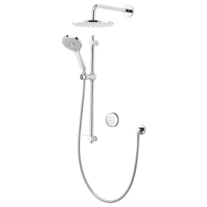 Image of Aqualisa Unity Q Smart Concealed High Pressure Combi Shower with Adjustable & Fixed Wall Head