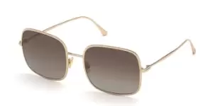 image of Tom Ford Sunglasses FT0865 KEIRA Polarized 28H