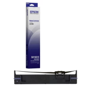 Image of Epson C13S015610 Original Black Fabric Ribbon