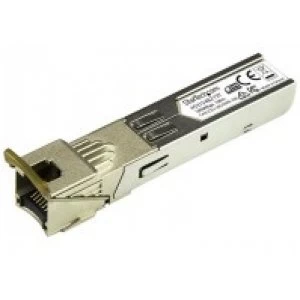 image of StarTech Gigabit Copper RJ45 SFP Transceiver Module HP 453154 B21 Compatible