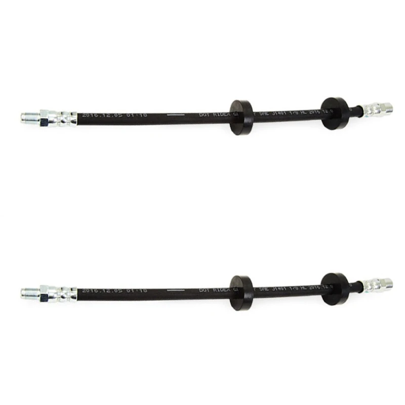 Image of RIDEX 83B0707 Brake Hose Rear Axle Brake Hose (83)