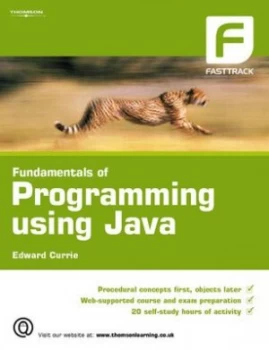 Image of Fundamentals of Programming Using Java by Edward Currie Book