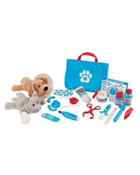 image of Melissa & Doug Examine & Treat Pet Veterinarian Play Set - Ages 3+