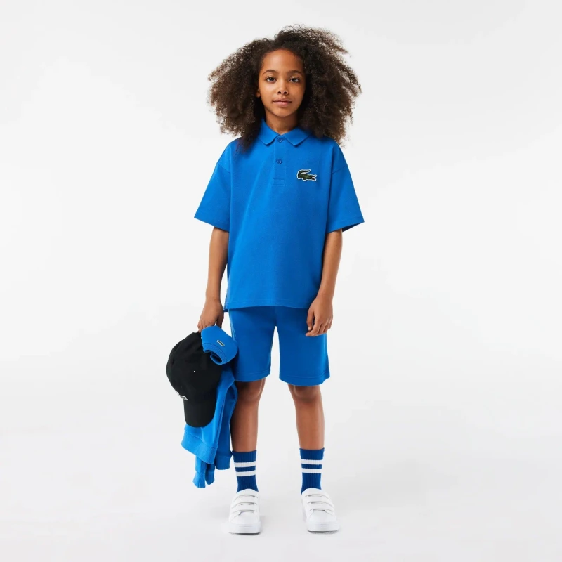 Image of Lacoste Unisex Kids Cotton Pique Short-Sleeve Polo Shirt Ladigue unisex 3-4 Yrs
