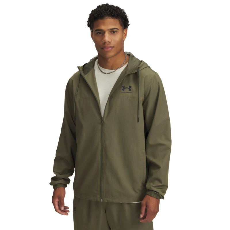 Image of Under Armour Armour UA Sportstyle Windbreaker Jacket Mens - Green Green S