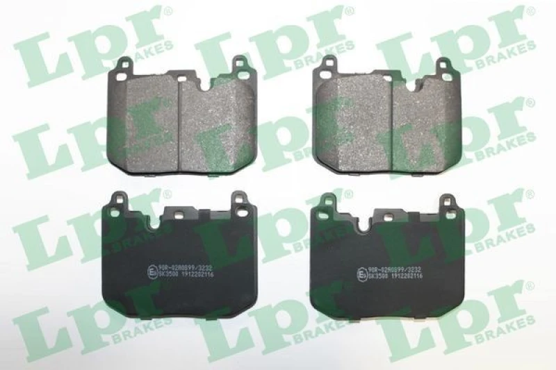 Image of LPR Brake pad set LPR 05P2116