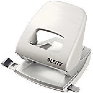 Leitz 2 Hole Punch 5006 White 30 Sheets