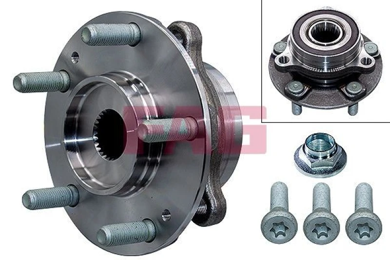 Image of Wheel bearing kit FAG 713 6269 40