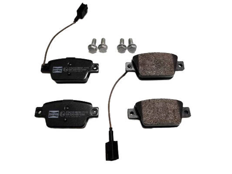 Image of CHAMPION 573421CH Brake pad set incl. wear warning contact Brake Pad Set,disc brake (402)