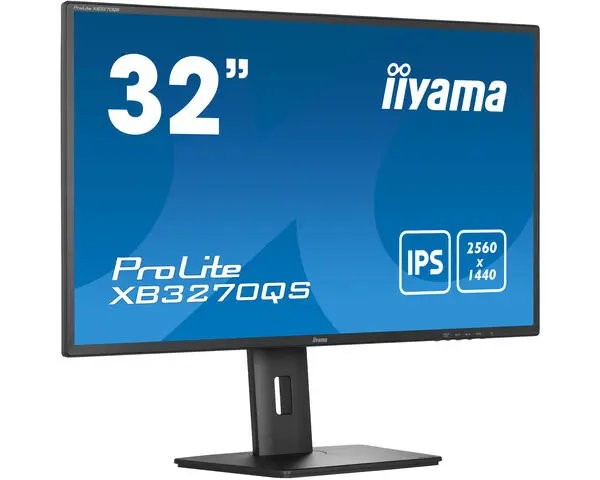 iiyama ProLite 31.5" XB3270QS-B5 Wide Quad HD IPS LED Monitor