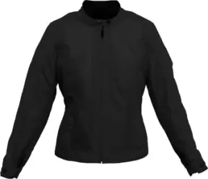 Image of Helstons Stoner Mesh Ladies Motorcycle Textile Jacket, black, Size L for Women, black, Size L for Women