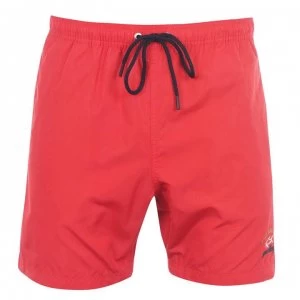 Image of Paul And Shark Crew Swim Shorts - Red