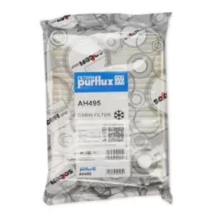 PURFLUX Pollen filter AH495 Filter, interior air,Cabin filter PEUGEOT,TOYOTA,CITROEN,108,AYGO (PAB4_, KGB4_),C1 II (PA_, PS_)