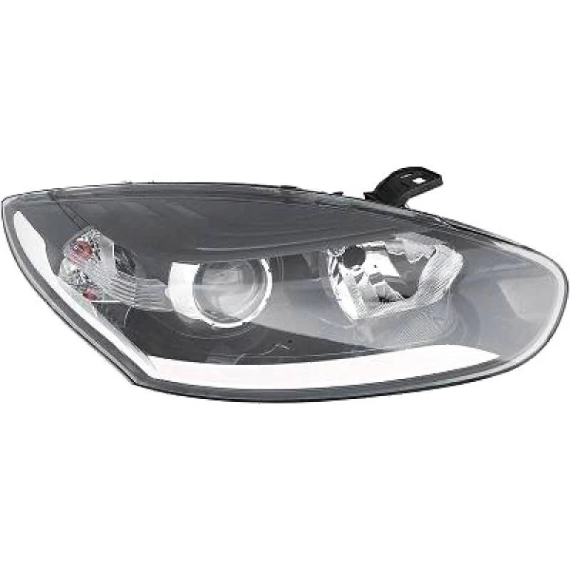 Image of DIEDERICHS 4466982 Headlights H7/H7, Right, with motor for headlamp levelling Headlight (259)
