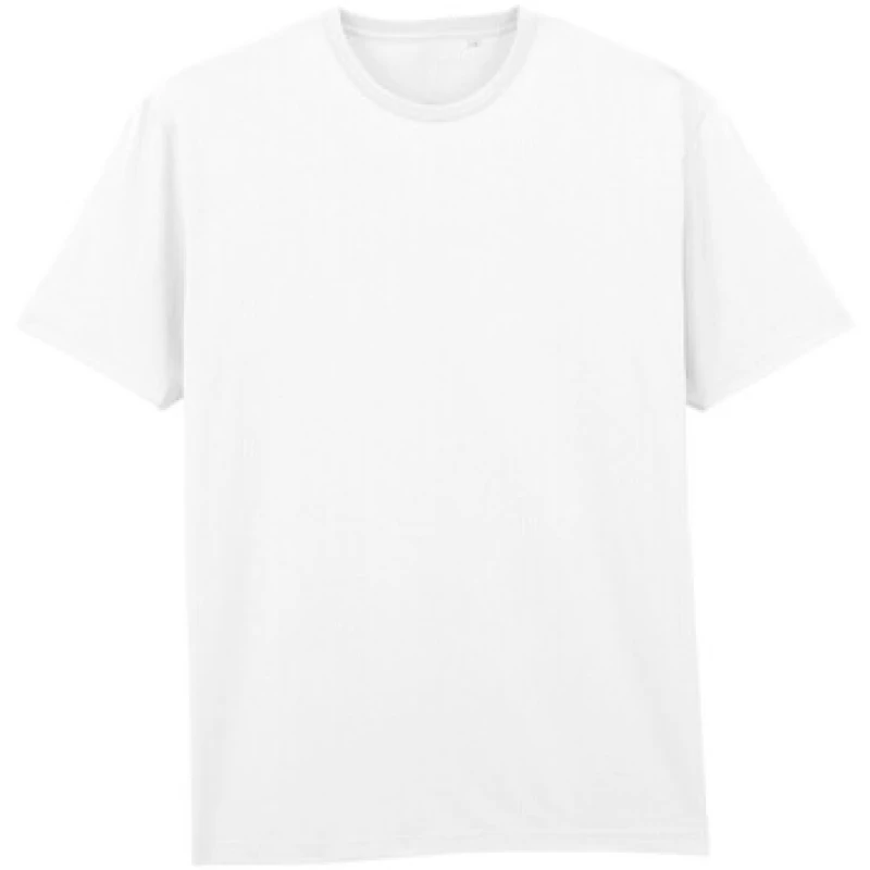 Image of Gildan Mens Cotton Tagless T-Shirt in White Size: Medium White Male M