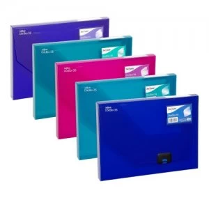 Image of Snopake DocBox A4 35mm Blue
