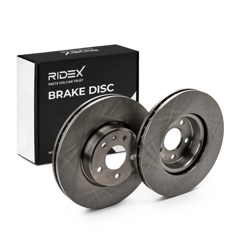 Image of Brake disc RIDEX 82B1857