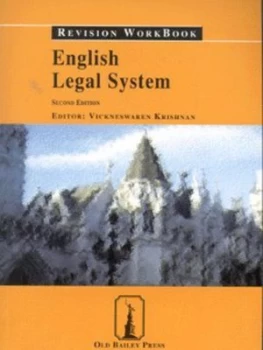 Image of English Legal System by Vickneswaren Krishnan Paperback