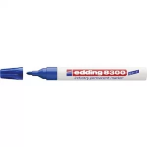 Image of Edding edding 8300 industry permanent marker 4-8300003 Permanent marker Blue waterproof: Yes