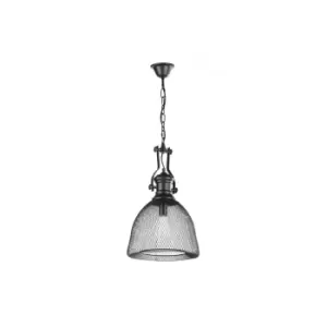 Image of Grammy Dome Pendant Ceiling Light, Black