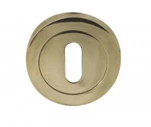 image of LocksOnline Framed Circular Keyhole Escutcheons