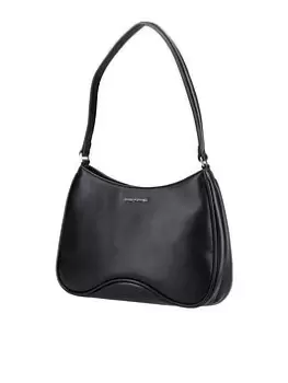 image of Hush Puppies Maui Shoulder Bag, Black, Women