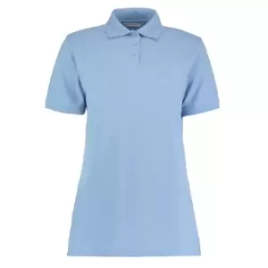 Image of Kustom Kit Ladies Klassic Superwash Short Sleeve Polo Shirt (12) (Light Blue)