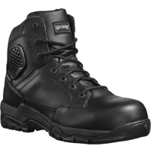 Image of Magnum Strike Force 6.0 Mens Leather Uniform Safety Boots (10 UK) (Black) - Black