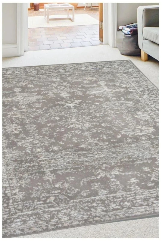 Image of THE RUGS Maestro Collection Vintage Design Rug in Natural 3118 GG22 in Light Brown Size: 200cm x 290cm Light Brown Unisex 200cm x 290 cm
