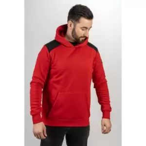 Image of Essentials Hooded Sweatshirt Red Medium