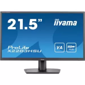 image of iiyama ProLite 21.5" X2283HSU-B1 Full HD LCD Monitor