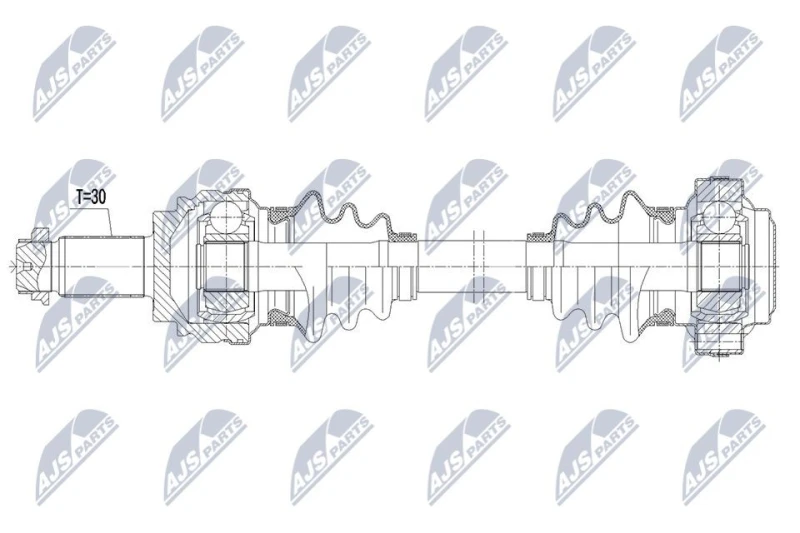 Image of NTY Drive shaft NTY NPW-BM-246