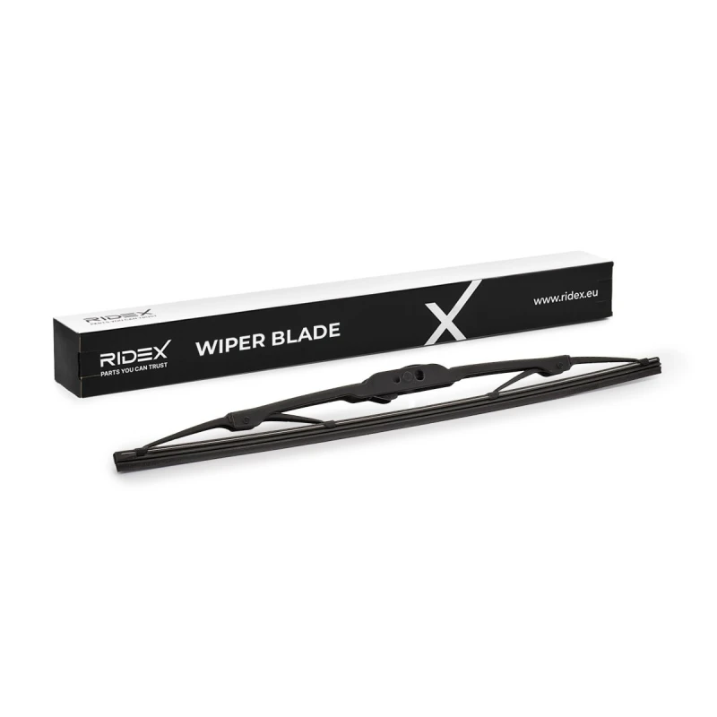 Image of RIDEX 298W17254 Wiper blade Rear, Standard, 380mm Wiper Blade (298)