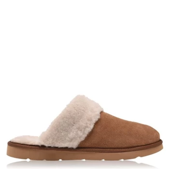 image of SoulCal Mule Slippers Ladies - Cognac