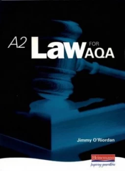 Image of A2 Law for Aqa by Jimmy Oriordan Paperback