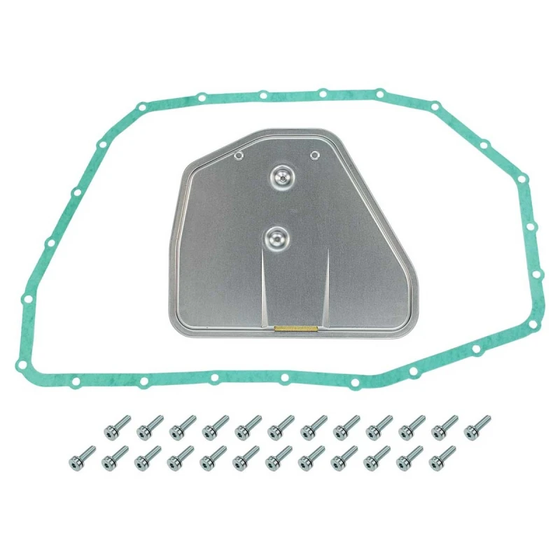Image of MEYLE 100 137 0111 Hydraulic Filter Set, automatic transmission with fastening/mounting material, with bolts/screws, Original Quality Hydraulic Filte