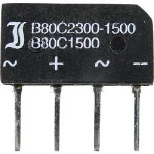 Image of Diode bridge Diotec B250C1500B SIL 4 600 V 2.3 A