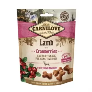 Carnilove Lamb with Cranberries Crunchy Dog Treats 200g