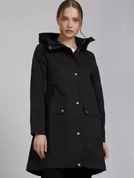 Image of Barbour International Clypse Jacket - Black, Size 12, Women
