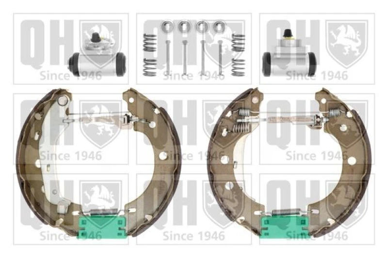 Image of QUINTON HAZELL Brake Shoe Set QUINTON HAZELL BS1034K1