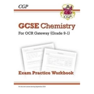 Image of New Grade 9-1 GCSE Chemistry: OCR Gateway Exam Practice Workbook by CGP Books (Paperback, 2016)
